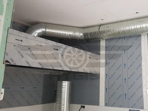 installation hotte professionnelle