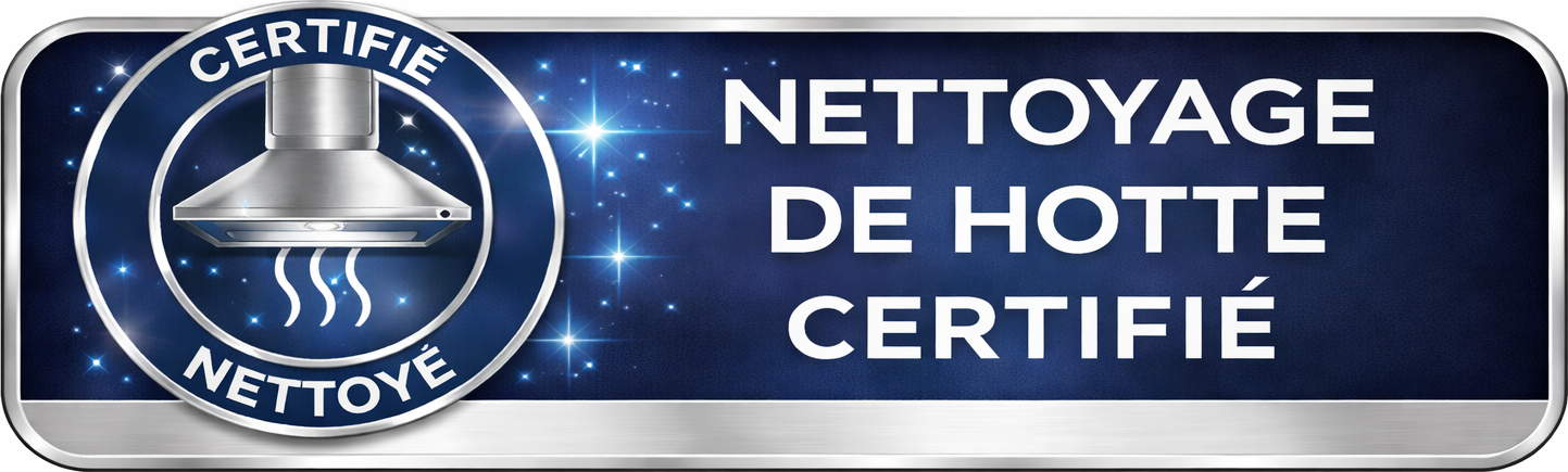 Attestation degraissage hotte professionnelle