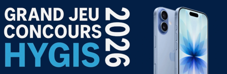 Grand jeu HYGIS 2026 - Gagner un Iphone 17