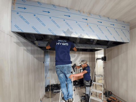 installation hotte professionnelle hygis