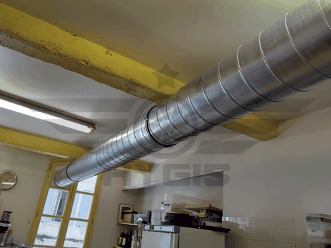 conduit hotte professionnelle