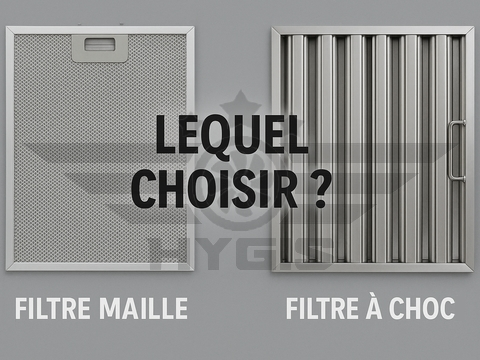 Filtre maille ou filtre choc - Lequel choisir ?