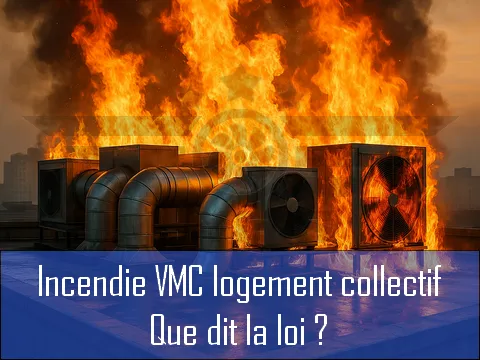 incendie lié aux VMC mal entretenues logement collectif
