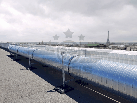 installation conduit de hotte de restaurant sur paris