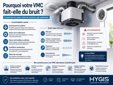 Pourquoi votre VMC fait-elle du bruit ?
