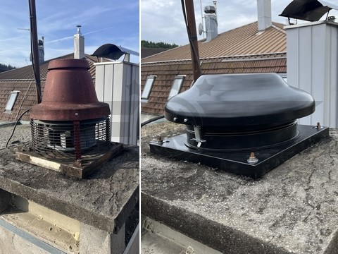 changement tourelle extraction vmc doubs 25